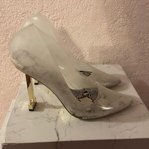 Jessica Rich so fancy snake heels
